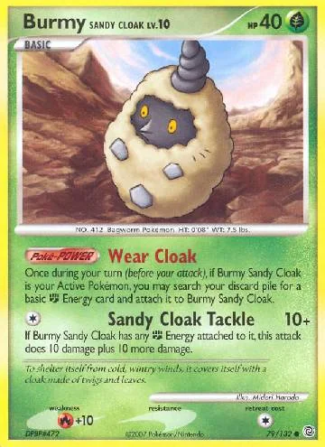 Burmy Casca de Areia 79/132