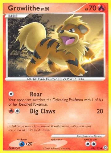 Growlithe 89/132