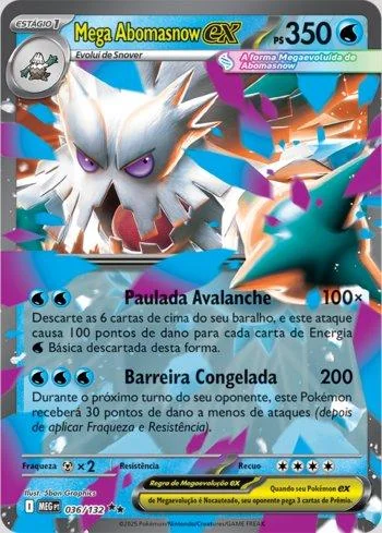 Mega Abomasnow ex 036/132
