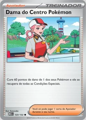 Dama do Centro Pokémon 123/132