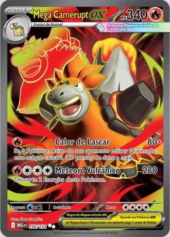 Mega Camerupt ex 156/132