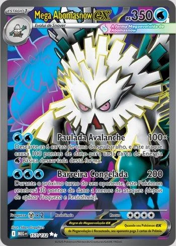 Mega Abomasnow ex 157/132
