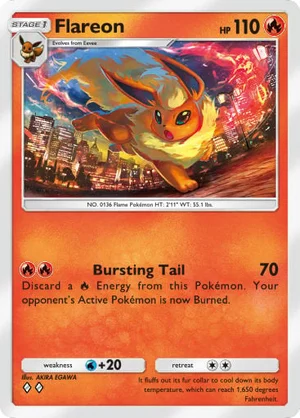 Flareon #022 de Mestre dos Céus