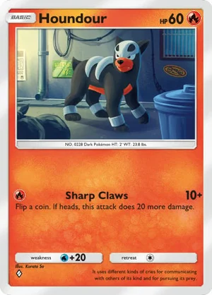 Houndour #027 de Mestre dos Céus
