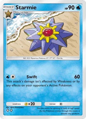 Starmie 033/233, carta de Mestre dos Céus (Pokémon TCG Pocket)