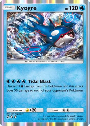 Kyogre #041 de Mestre dos Céus