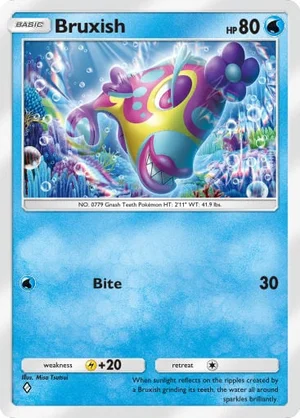 Bruxish 048/233, carta de Mestre dos Céus (Pokémon TCG Pocket)