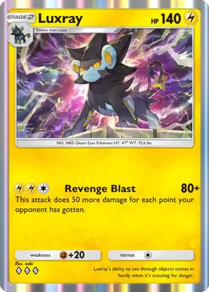 Luxray #053 de Mestre dos Céus