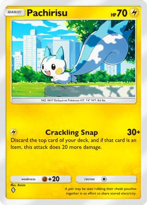 Pachirisu #054 de Mestre dos Céus