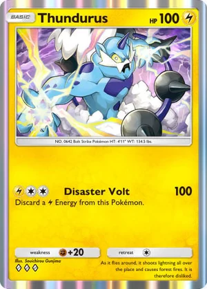 Thundurus #059 de Mestre dos Céus