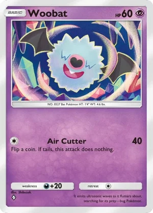 Woobat #075 de Mestre dos Céus