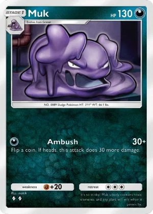 Muk 092/233, carta de Mestre dos Céus (Pokémon TCG Pocket)