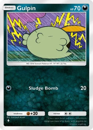 Gulpin #098 de Mestre dos Céus