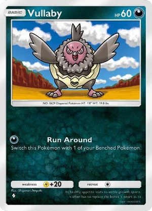 Vullaby 101/233, carta de Mestre dos Céus (Pokémon TCG Pocket)