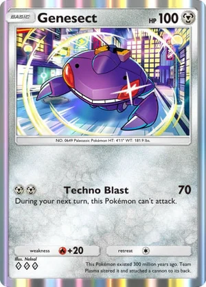 Genesect #111 de Mestre dos Céus
