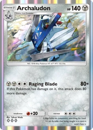 Archaludon 113/233, carta de Mestre dos Céus (Pokémon TCG Pocket)