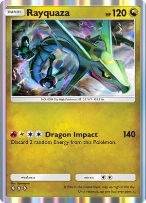 Rayquaza #119 de Mestre dos Céus