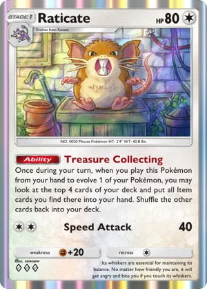 Raticate #130 de Mestre dos Céus