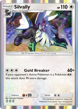 Silvally 144/233, carta de Mestre dos Céus (Pokémon TCG Pocket)