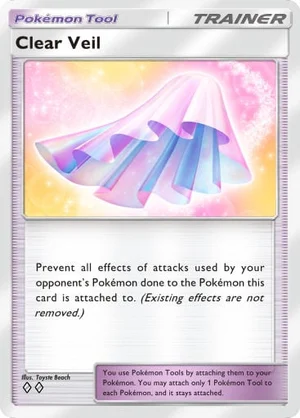 Clear Veil 149/233, carta de Mestre dos Céus (Pokémon TCG Pocket)
