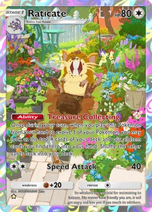 Raticate #178 de Mestre dos Céus
