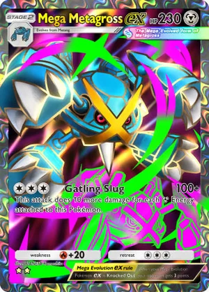 Mega Metagross ex #187 de Mestre dos Céus