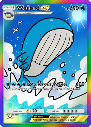 Wailord ex #197 de Mestre dos Céus