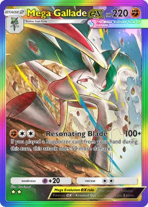 Mega Gallade ex #198 de Mestre dos Céus