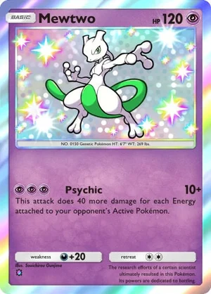 Mewtwo 212/233, carta de Mestre dos Céus (Pokémon TCG Pocket)