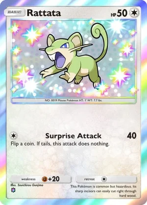 Rattata 220/233, carta de Mestre dos Céus (Pokémon TCG Pocket)
