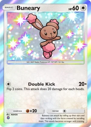 Buneary 223/233, carta de Mestre dos Céus (Pokémon TCG Pocket)