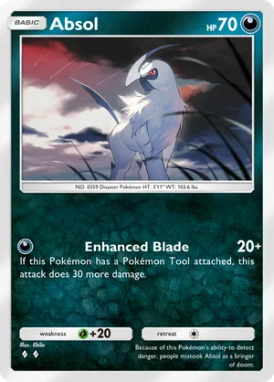 Absol revelada de Mestre dos Céus (Pokémon TCG Pocket)