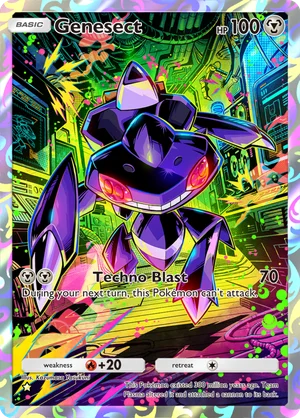 Genesect revelada de Mestre dos Céus (Pokémon TCG Pocket)