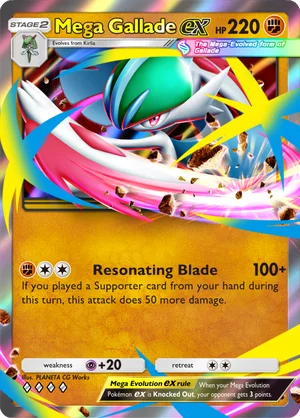 Mega Gallade ex de Mestre dos Céus (Pokémon TCG Pocket)