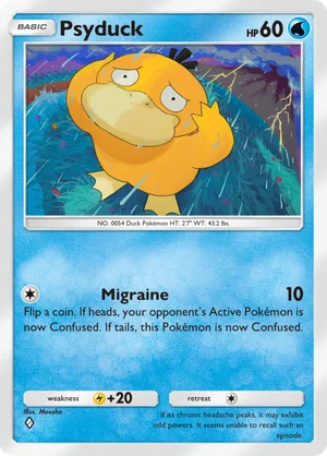 Psyduck revelada de Mestre dos Céus (Pokémon TCG Pocket)