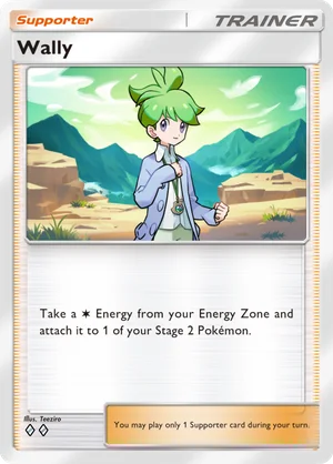Wally revelada de Mestre dos Céus (Pokémon TCG Pocket)