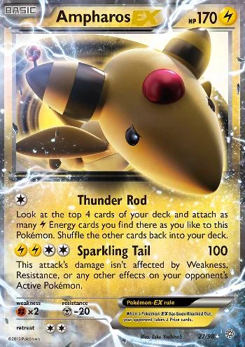 Ampharos-EX 27/98