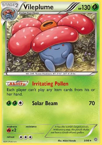 Vileplume 3/98