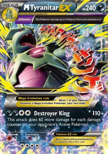 M Tyranitar-EX 43/98