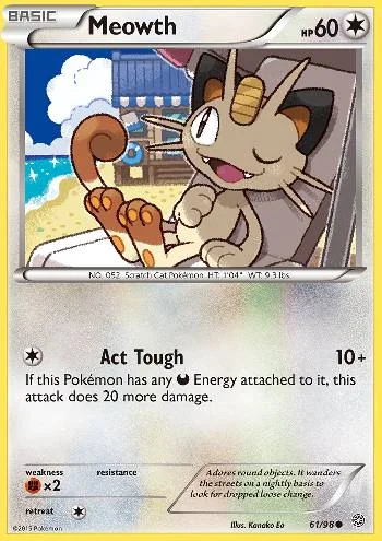 Meowth 61/98