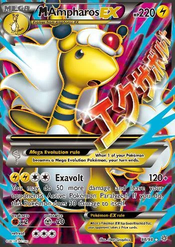 M Ampharos-EX 88/98