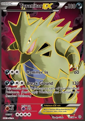 Tyranitar-EX 91/98