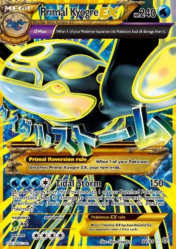 Kyogre Primitivo-EX 96/98
