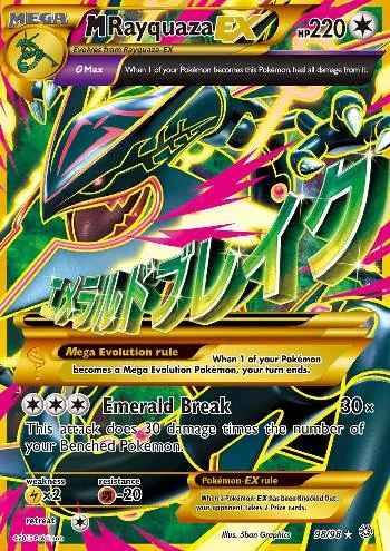 M Rayquaza-EX 98/98