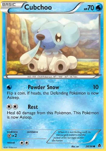 Cubchoo 28/98