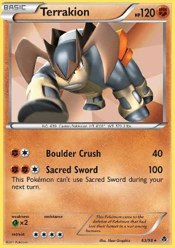 Terrakion 63/98