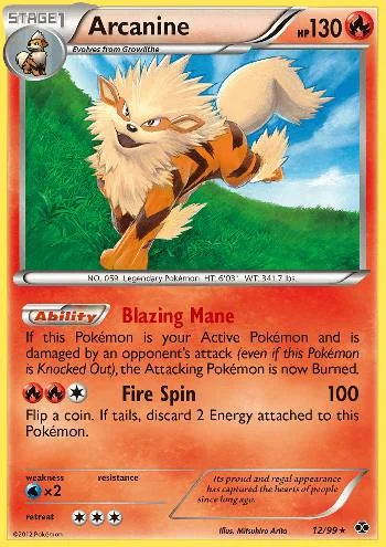 Arcanine 12/99