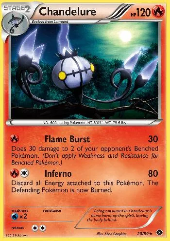 Chandelure 20/99