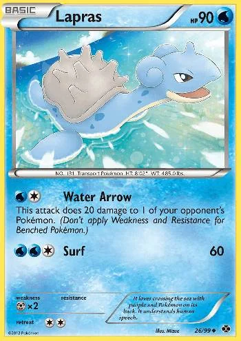 Lapras 26/99