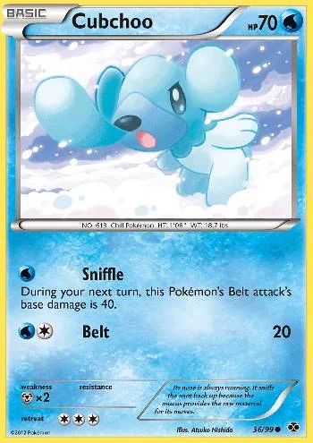 Cubchoo 36/99